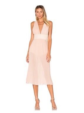 Misha Collection Marika Dress in Nude (NWOT)